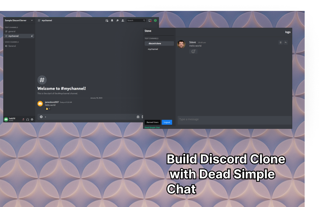 Build a website like a discord for Grupo Chat - Chat Room