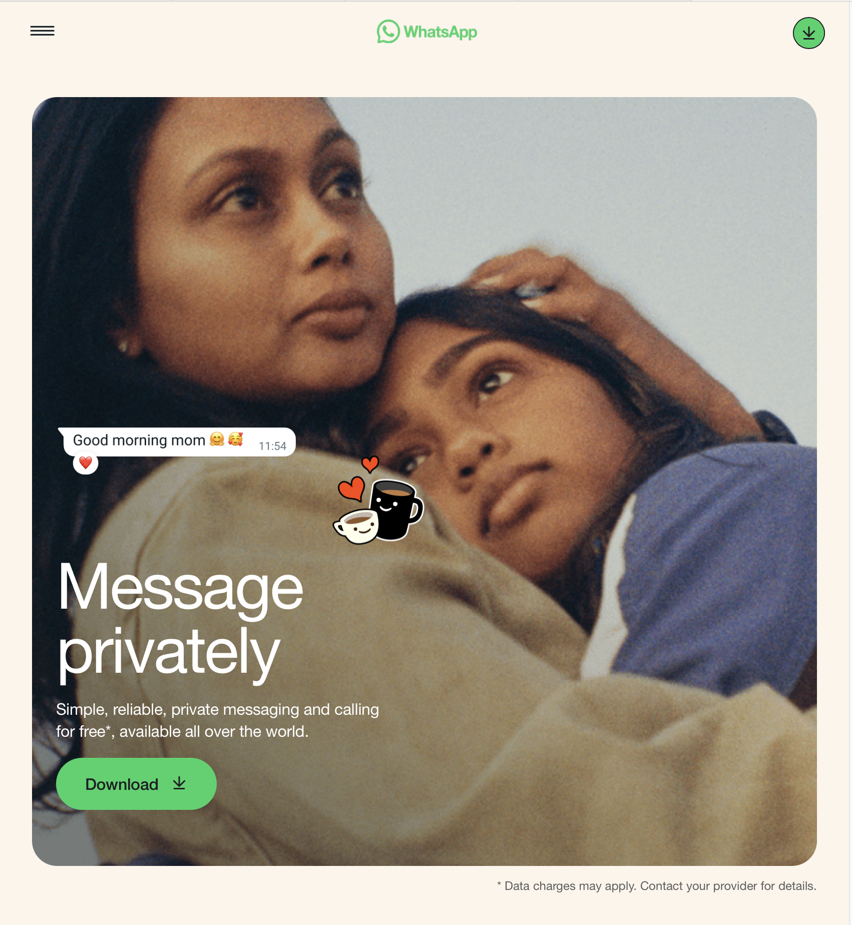 WhatsApp  Secure and Reliable Free Private Messaging and Calling
