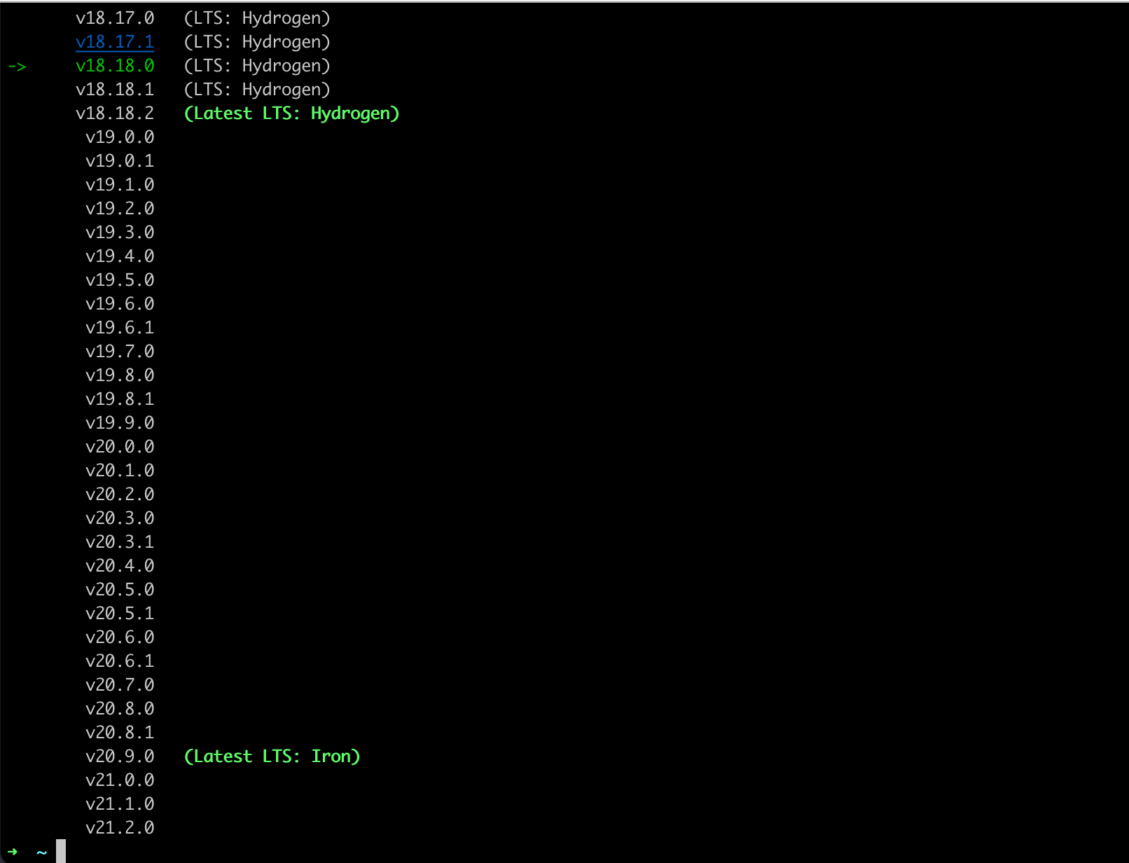 How to switch Node.js versions with NVM