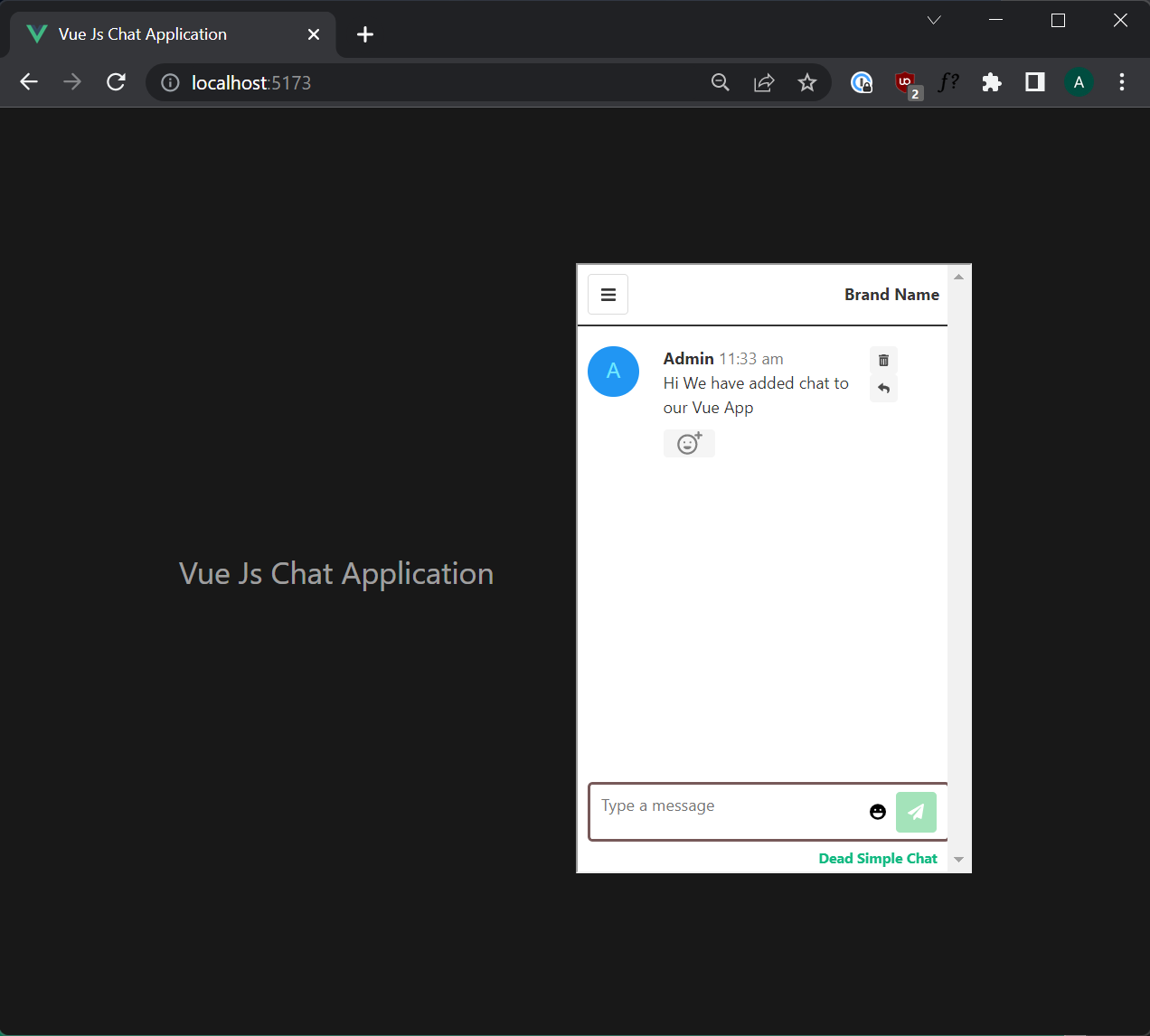 Vue Js Chat Application Tutorial