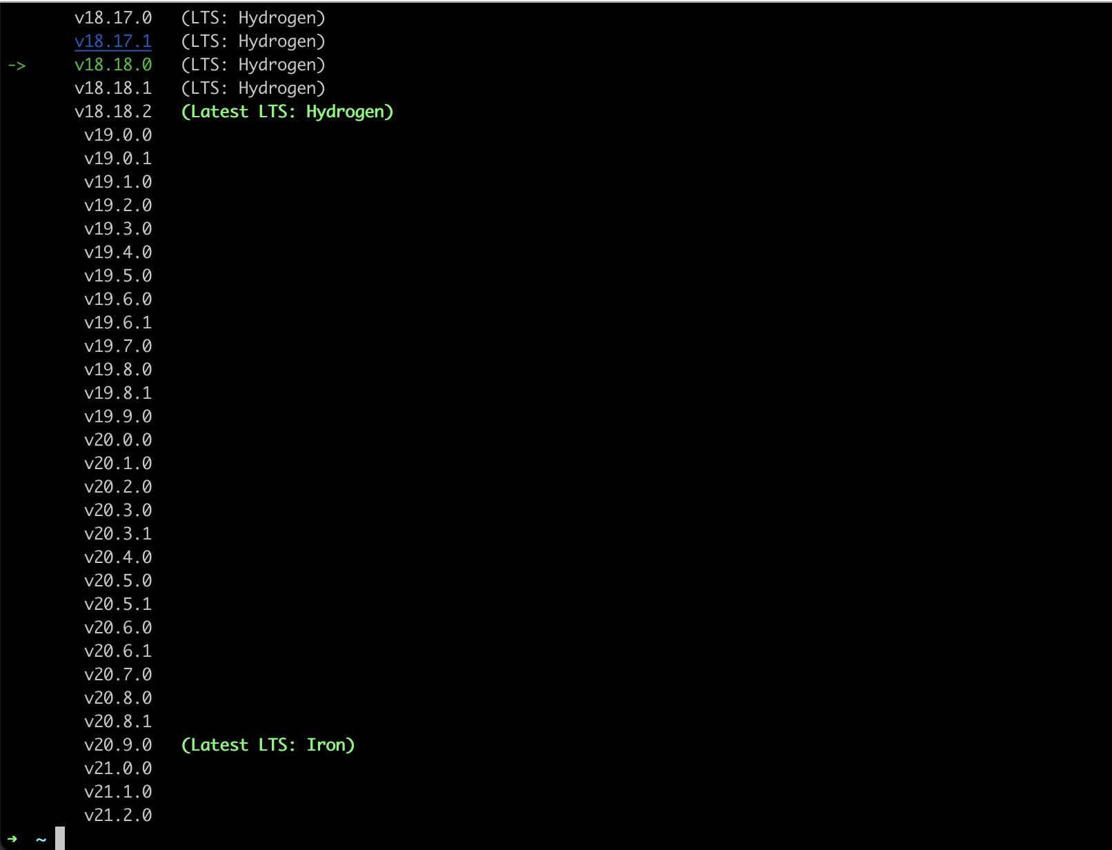 How to switch Node.js versions with NVM