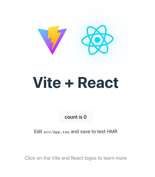 How to build a React app with Vite