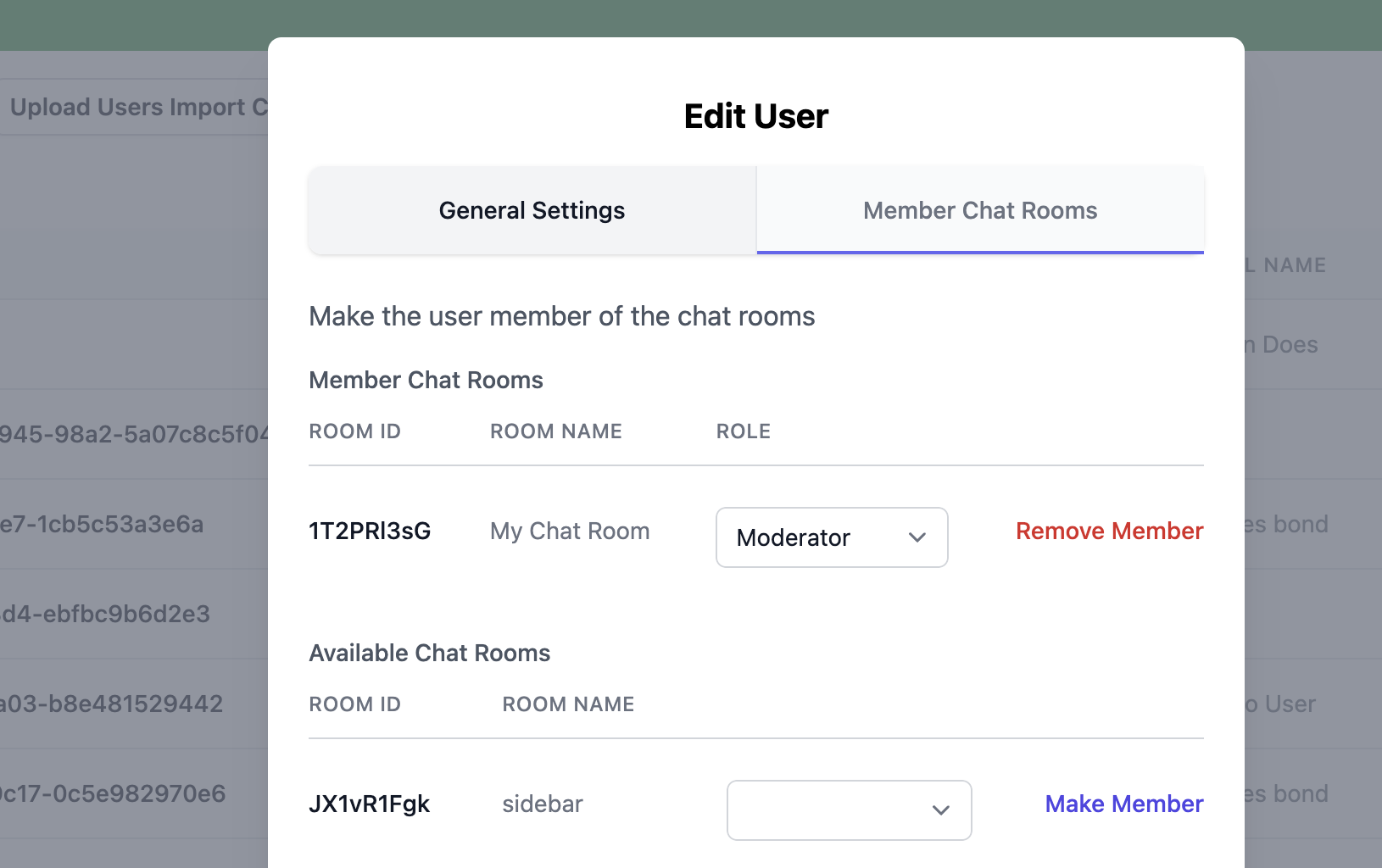 Member Chat Room Moderator