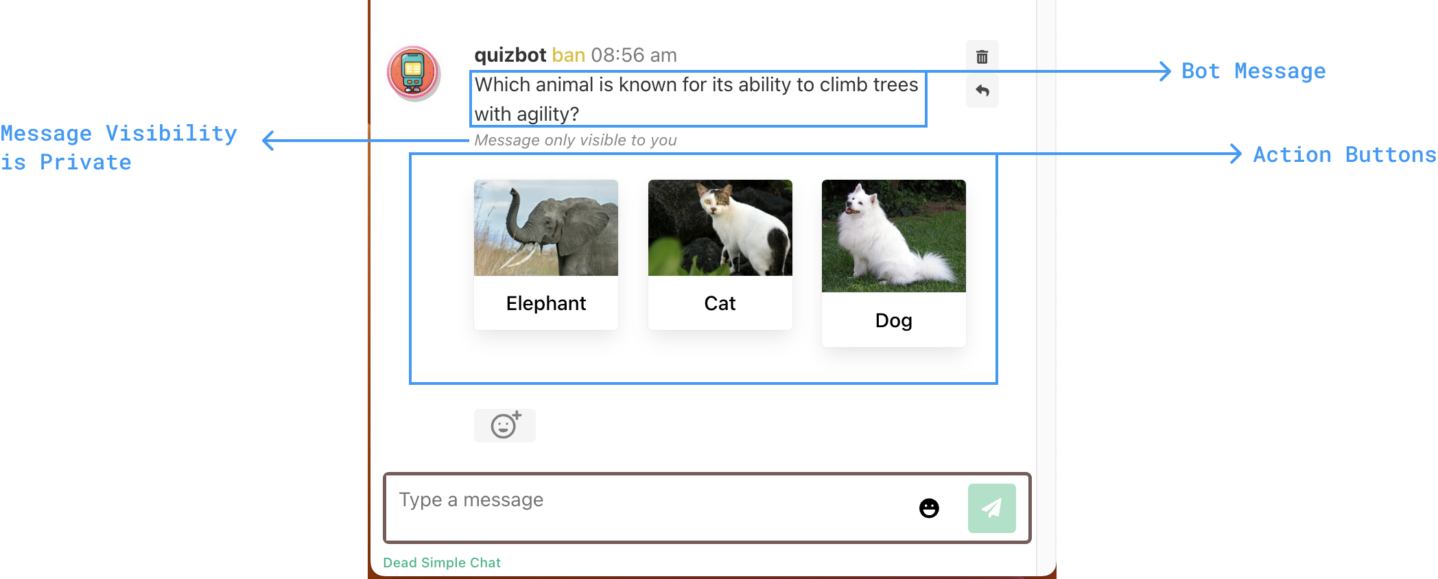 Bot Message